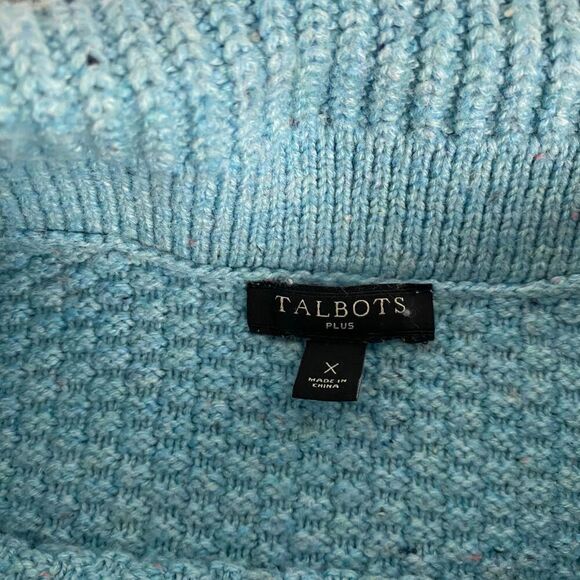 Talbots Textured Sabrina Sweater - Donegal size X - Picture 5 of 6